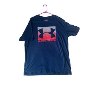 Under Armour- Men's T-Shirt - Navy Size XXL